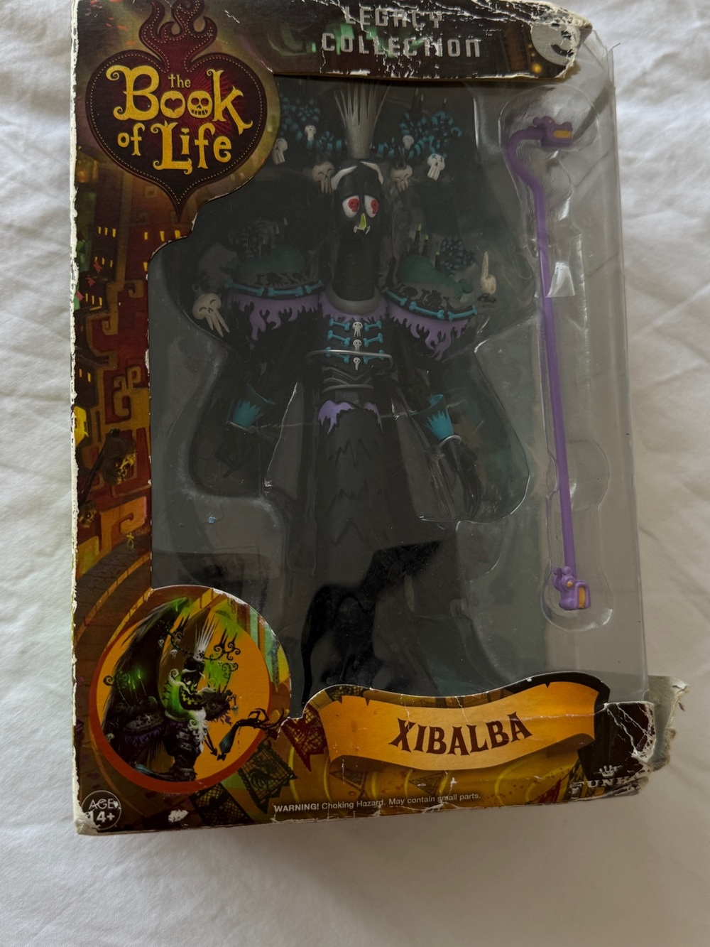 The Book of Life Xibalba Figure - Black & Purple